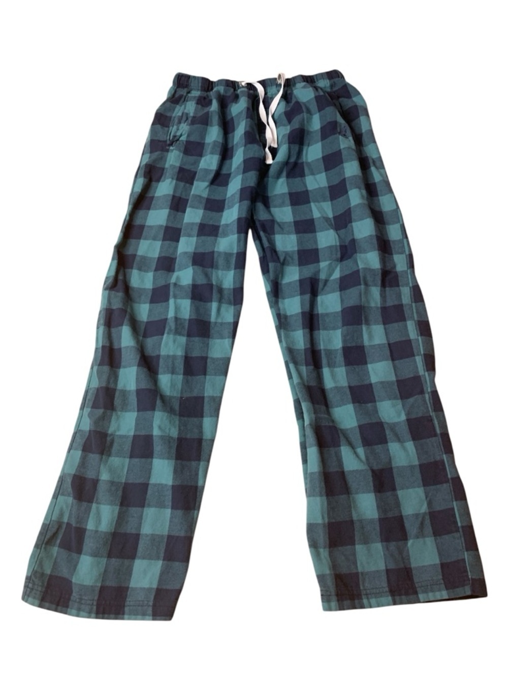 Kangol Green & Black Buffalo Plaid Flannel Pajama Pants - Unisex Medium